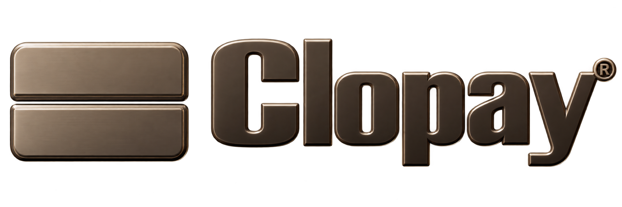 Clopay garage door brand logo
